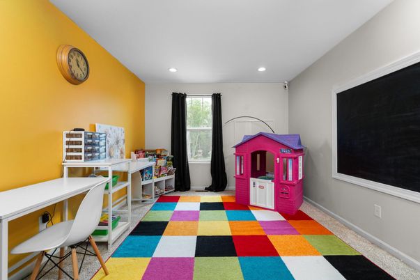 Home Office, Interior, Recessed Lighting
