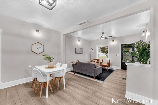 Dining room, Interior, Living room, Wood Texture Flooring
