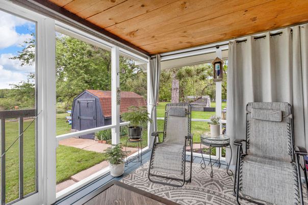Interior, Sun Room, Wooden Ceilings