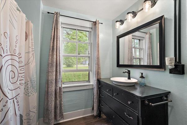 Bathroom, Interior, Wood Texture Flooring
