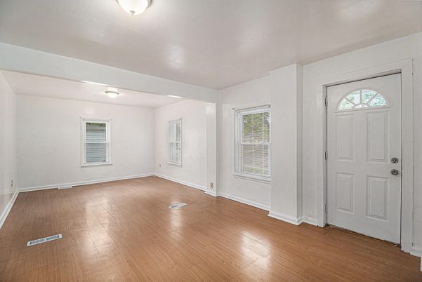 Empty room, Interior, Wood Texture Flooring