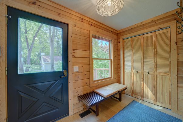 Interior, Wood Texture Flooring, Wooden Walls