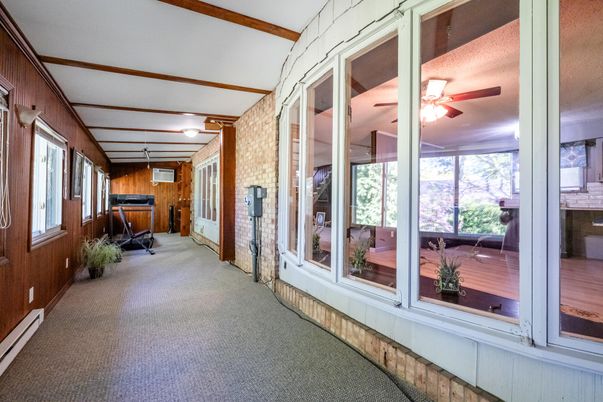 Interior, Stone Walls, Sun Room