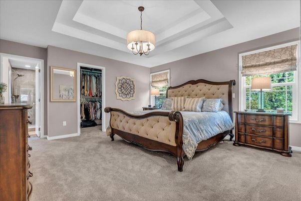 Bedroom, Chandelier, Interior, Pendant Lights