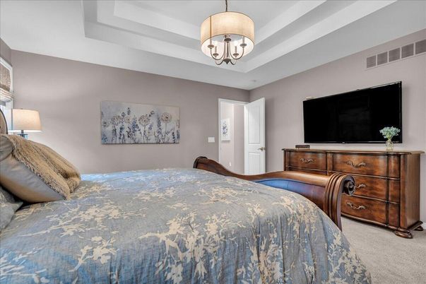 Bedroom, Interior, Pendant Lights