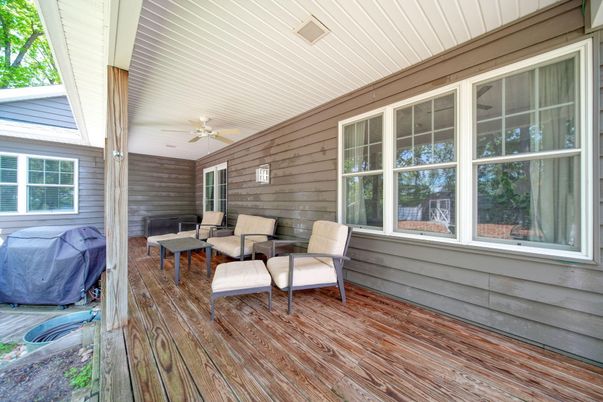 Exterior, Wood Texture Flooring