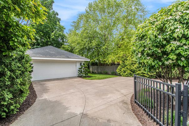 Backyard, Detached Garage, Exterior