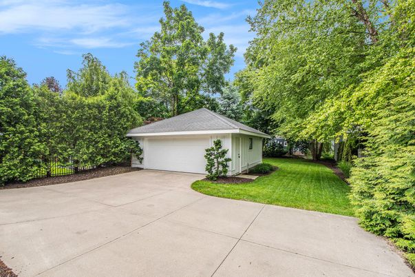Backyard, Detached Garage, Exterior