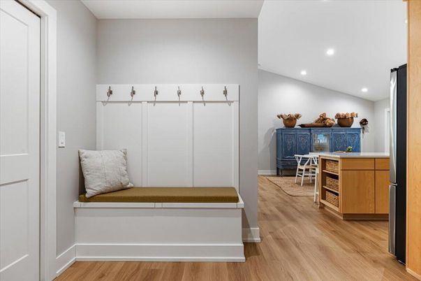 Interior, Recessed Lighting, Wood Texture Flooring