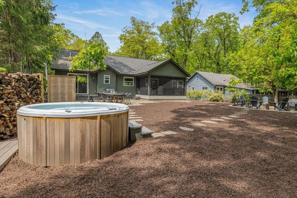 Backyard, Exterior, Hot Tub
