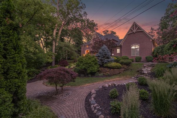 Exterior, Facade, Brick Facade, Tudor Revival
