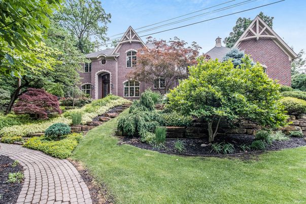 Exterior, Facade, Brick Facade, Tudor Revival