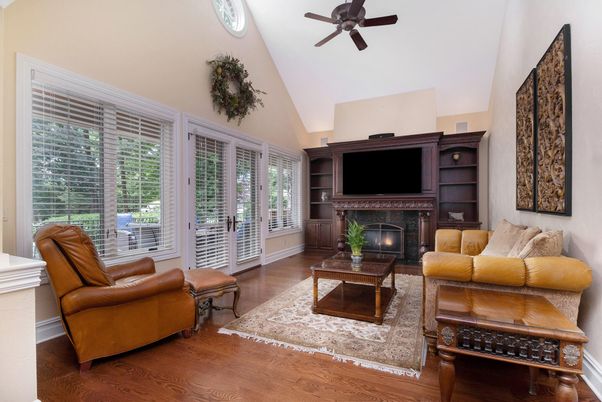 Fireplace, Interior, Living room, Wood Texture Flooring