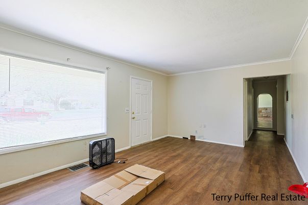 Empty room, Interior, Wood Texture Flooring