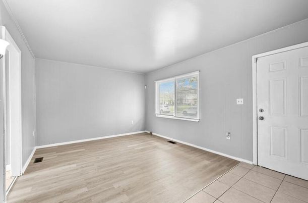 Empty room, Interior, Wood Texture Flooring