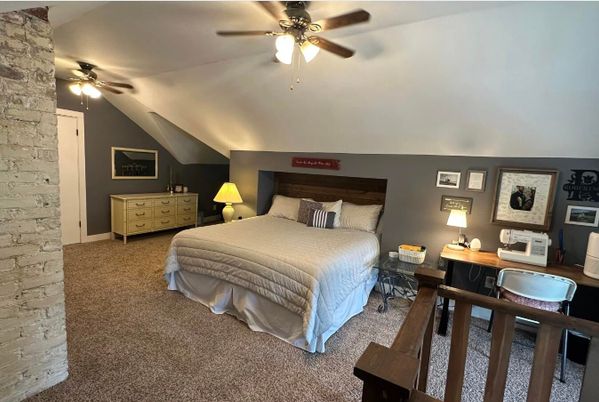 Bedroom, Interior, Stone Walls