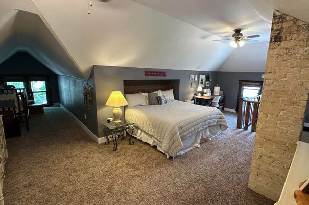 Bedroom, Interior, Stone Walls