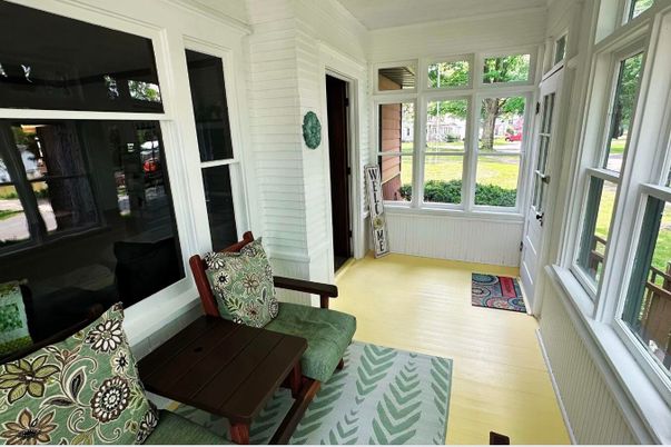 Interior, Sun Room, Wood Texture Flooring