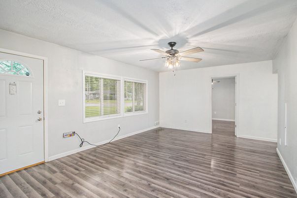 Empty room, Interior, Wood Texture Flooring