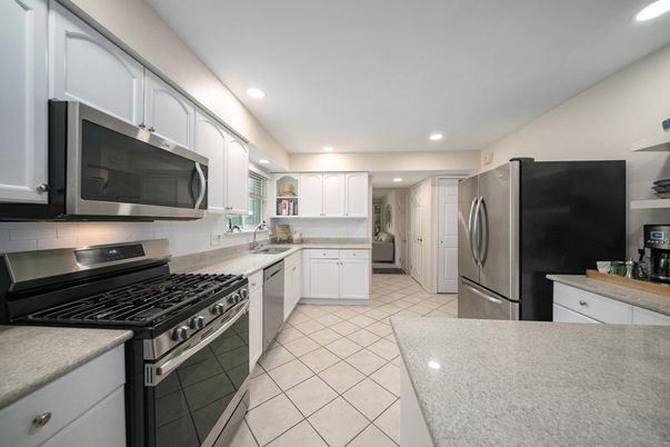 Interior, Kitchen, Recessed Lighting, Stainless Steel Appliances