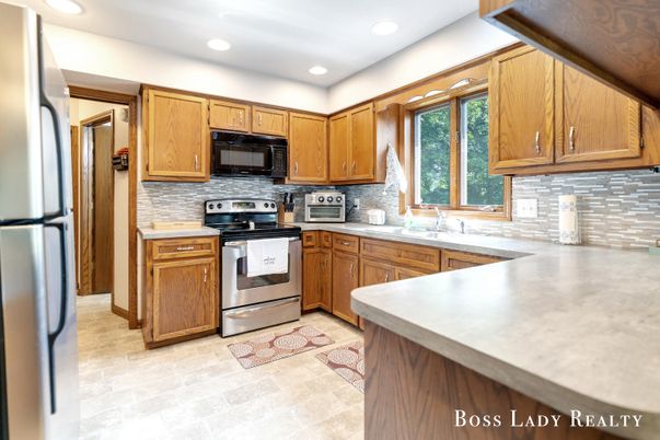 Interior, Kitchen, Recessed Lighting, Stainless Steel Appliances