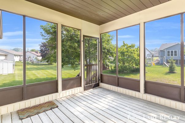 Interior, Sun Room, Wood Texture Flooring
