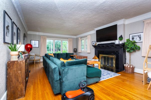 Fireplace, Interior, Living room, Wood Texture Flooring