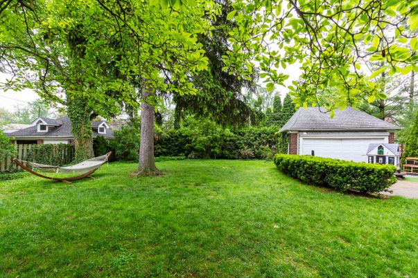 Backyard, Detached Garage, Exterior