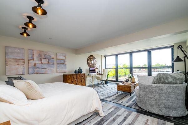 Bedroom, Home Office, Interior