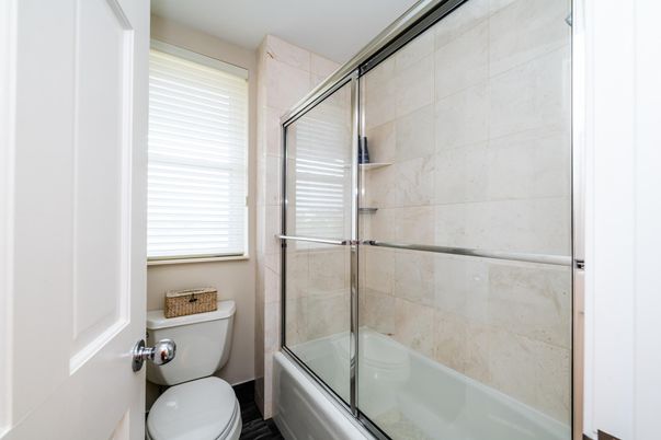Bathroom, Glass Shower, Interior