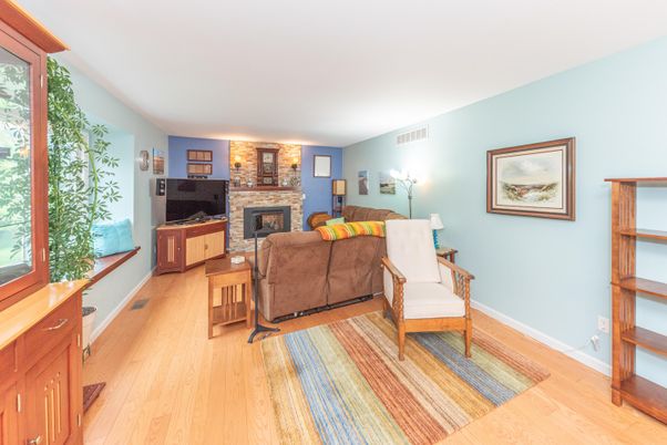 Fireplace, Interior, Living room, Wood Texture Flooring