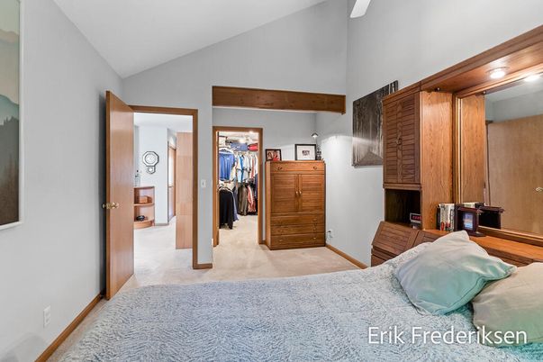 Bedroom, Interior, Wooden Beams