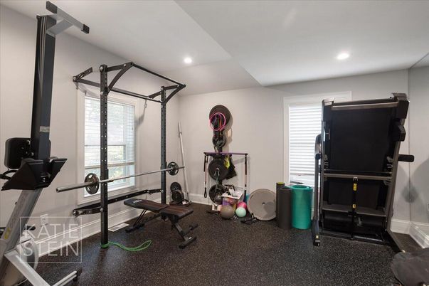 Fitness Equipment, Interior, Recessed Lighting