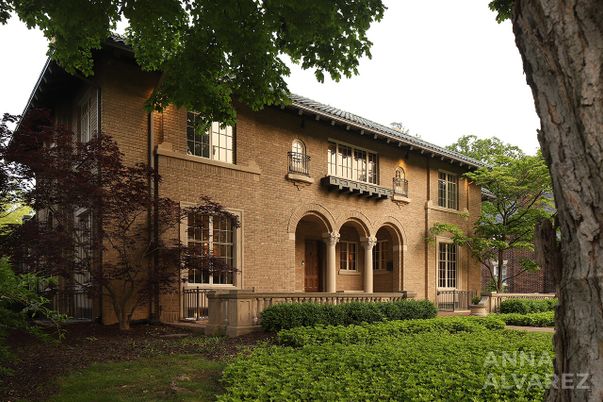 Exterior, Facade, Brick Facade, Mediterranean