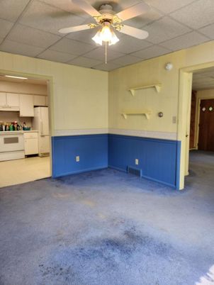 Empty room, Interior, Kitchen