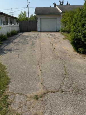 Backyard, Detached Garage, Exterior