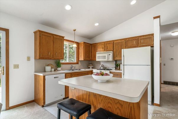 Interior, Kitchen, Pendant Lights, Recessed Lighting