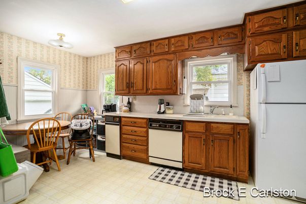 Dining room, Interior, Kitchen