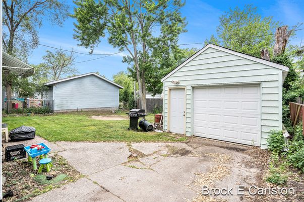 Backyard, Detached Garage, Exterior