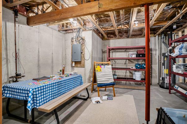 Interior, Wooden Beams