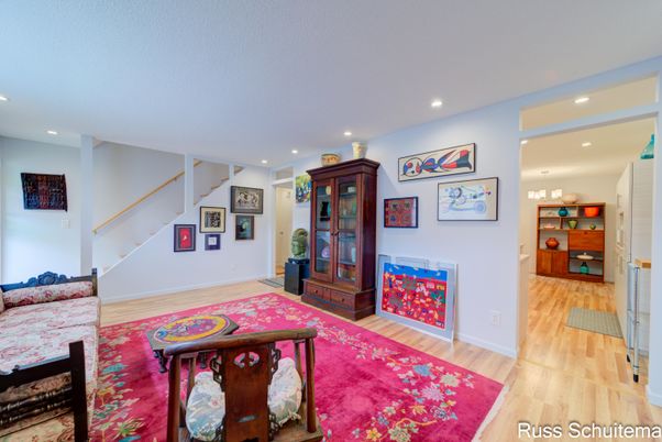 Interior, Recessed Lighting, Wood Texture Flooring