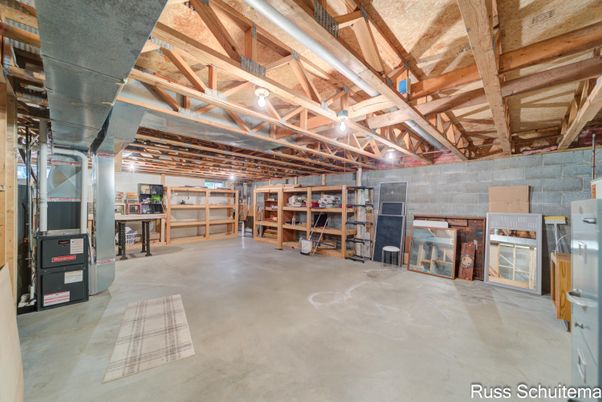 Interior, Stone Walls, Wooden Beams