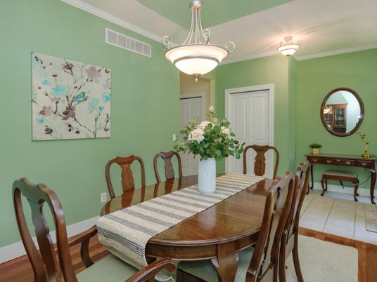 Dining room, Interior, Wood Texture Flooring