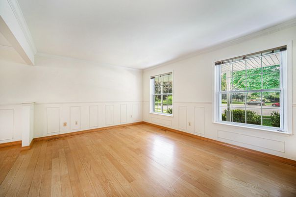 Empty room, Interior, Wood Texture Flooring