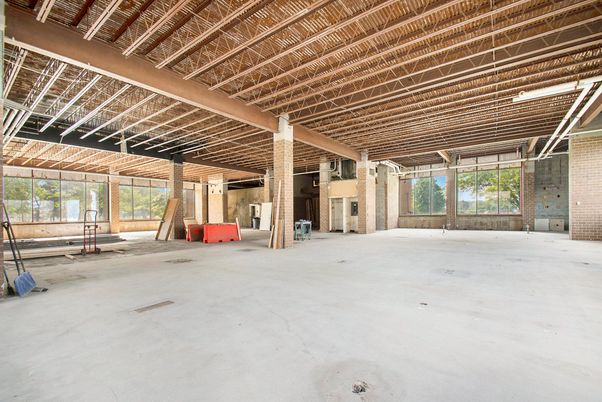 Interior, Stone Walls, Wooden Beams