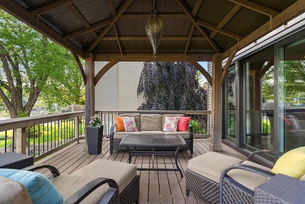 Exterior, Wood Texture Flooring
