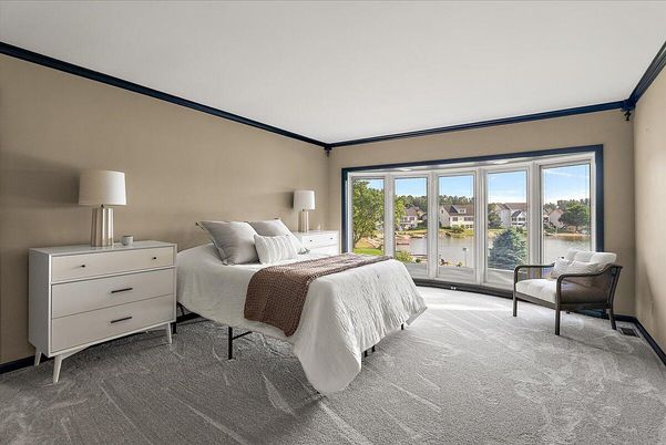 Bedroom, Interior, Water