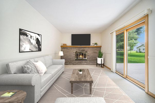 Fireplace, Interior, Living room