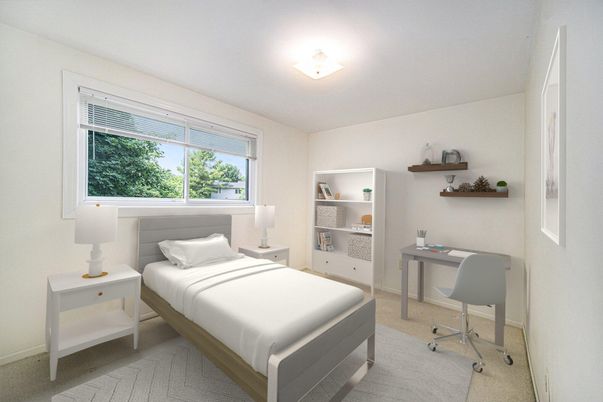 Bedroom, Home Office, Interior