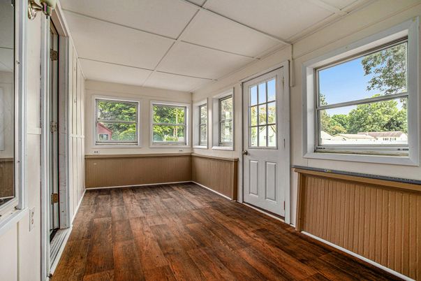 Empty room, Interior, Wood Texture Flooring